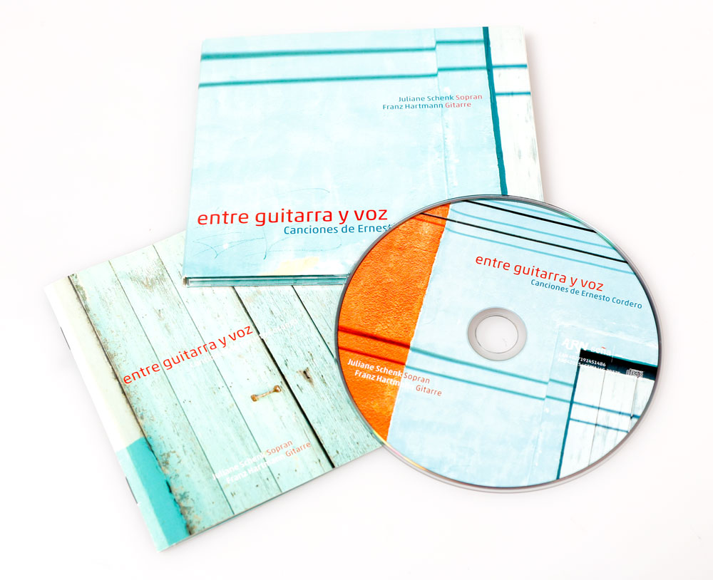 CD mit Booklet | Juliane Schenk und Franz Hartmann