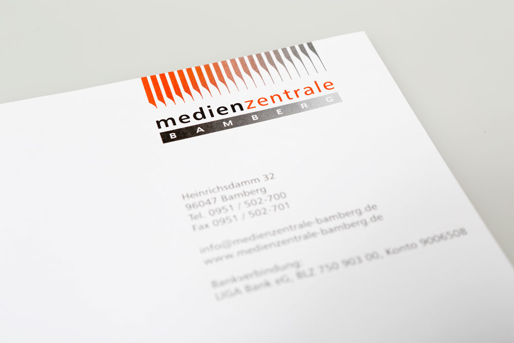 Corporate Design | Medienzentrale Bamberg