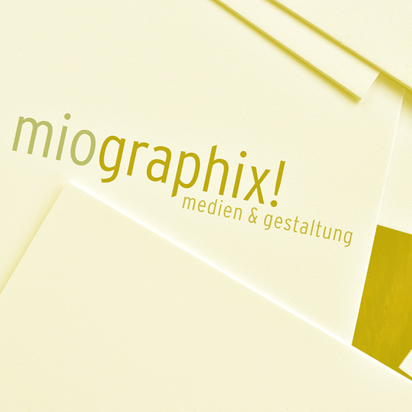 miographix! Berlin Angebot Layout & Printdesign