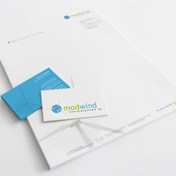 Corporate Design | Modwind Energiesysteme AG