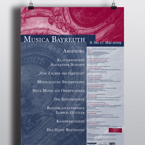 Plakat | Musica Bayreuth